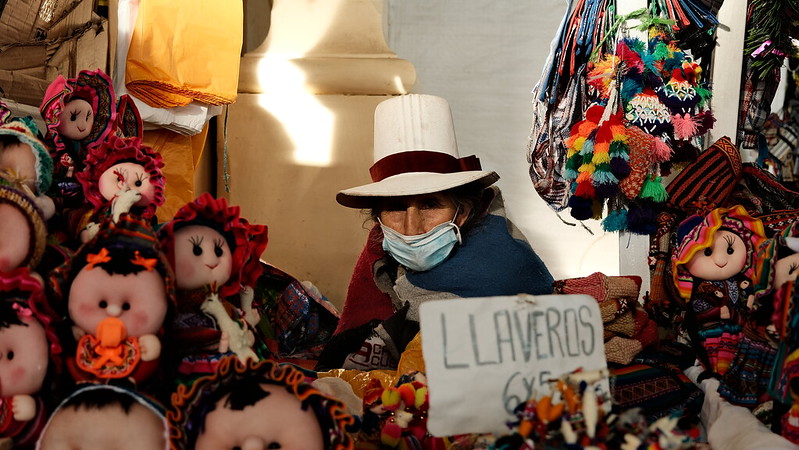 Compras em Cusco - Chaveiro